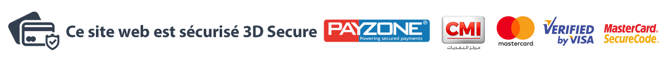 Paiement sécurisé par Payzone et CMI